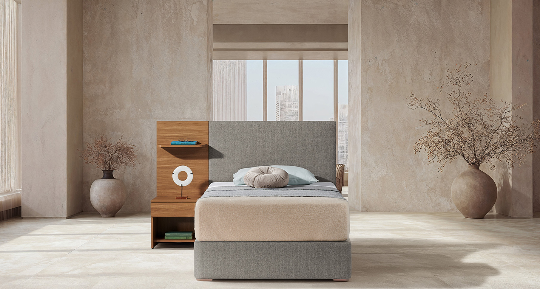 ANTERO - Gray Fabric